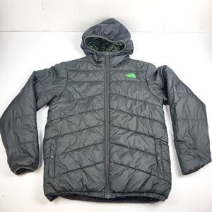 The North Face Boys' Reversible Perrito Jacket in Grey Size XL 18/20 (Read)